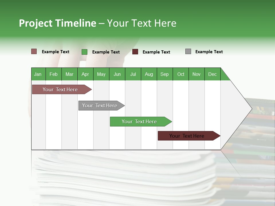 Color Jump Active PowerPoint Template