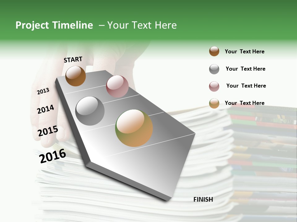 Color Jump Active PowerPoint Template
