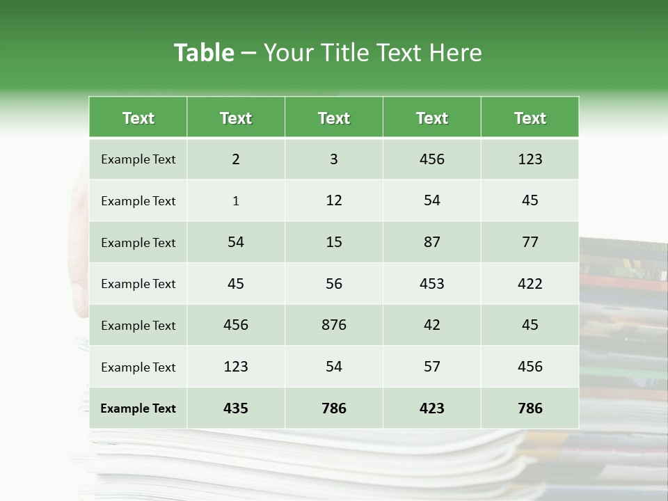 Color Jump Active PowerPoint Template