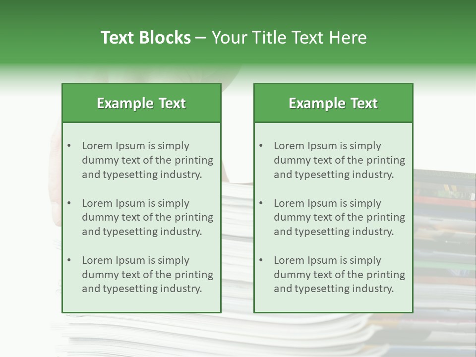 Color Jump Active PowerPoint Template