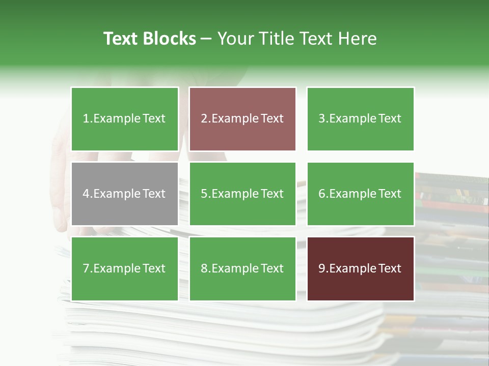 Color Jump Active PowerPoint Template