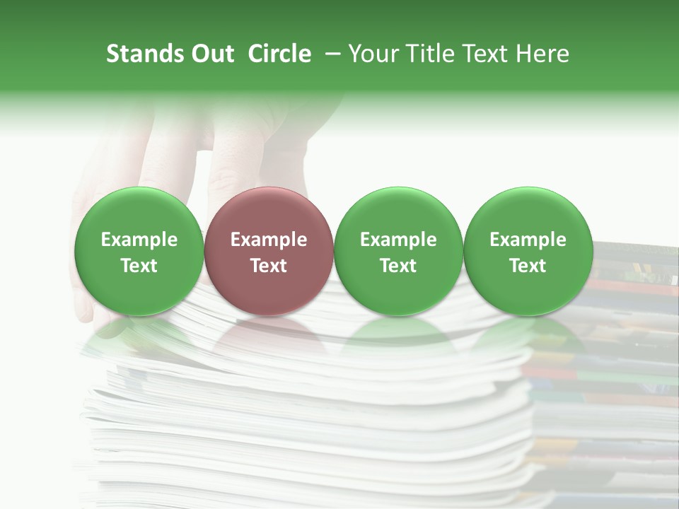 Color Jump Active PowerPoint Template