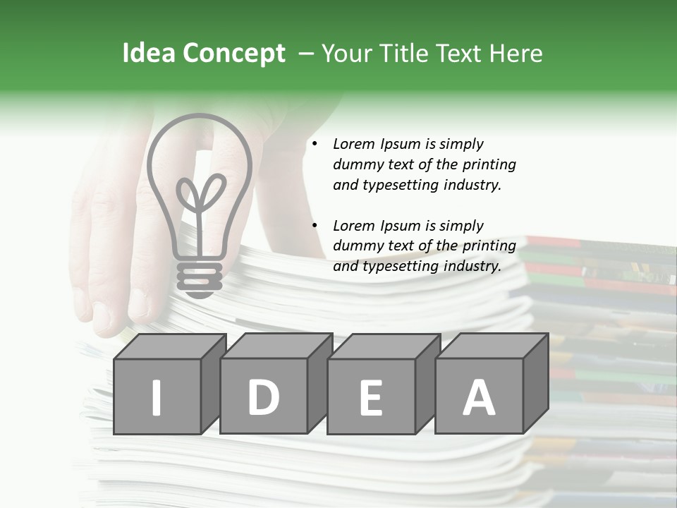 Color Jump Active PowerPoint Template