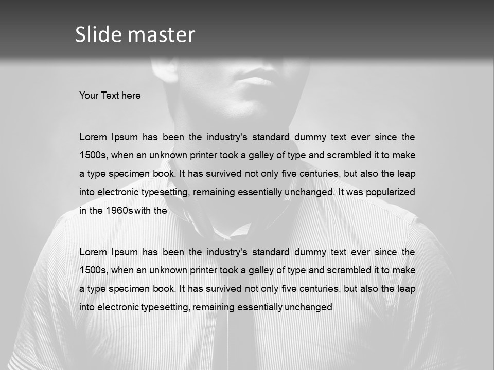 Red White Equestrian PowerPoint Template