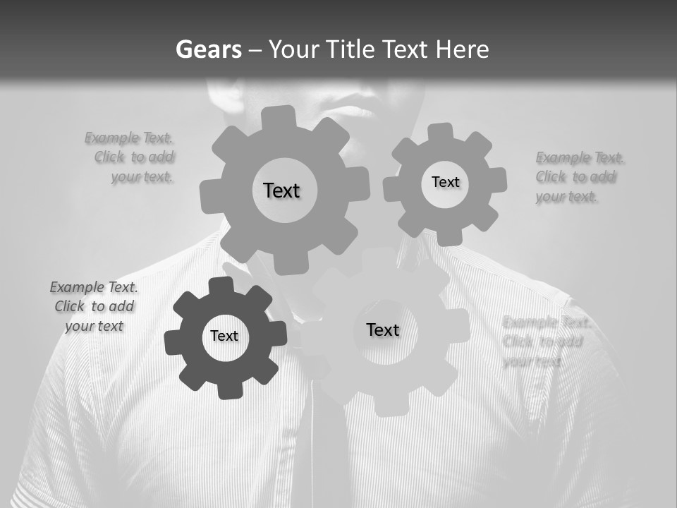 Red White Equestrian PowerPoint Template