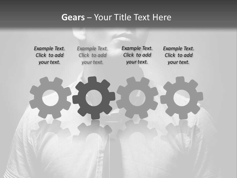 Red White Equestrian PowerPoint Template