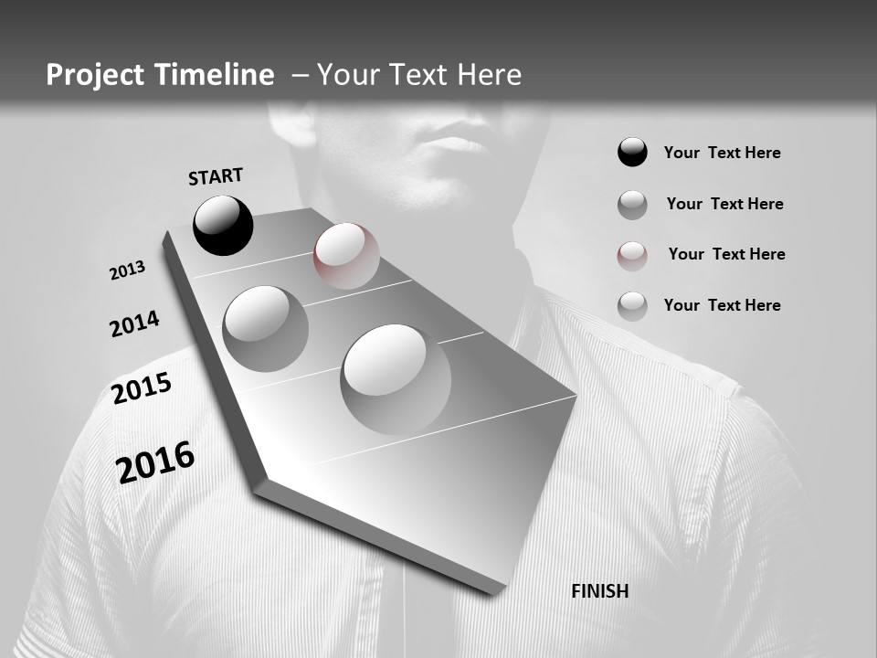 Red White Equestrian PowerPoint Template