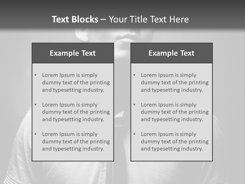 Red White Equestrian PowerPoint Template
