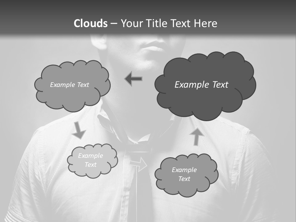 Red White Equestrian PowerPoint Template