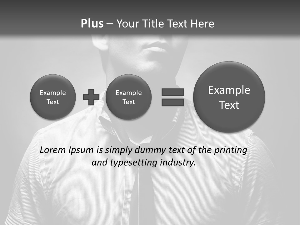 Red White Equestrian PowerPoint Template