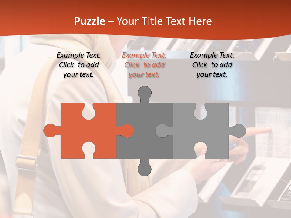 Red White Equestrian PowerPoint Template