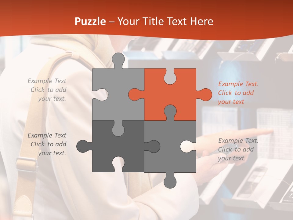 Red White Equestrian PowerPoint Template