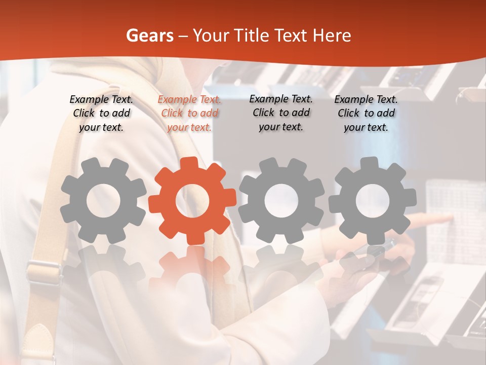 Red White Equestrian PowerPoint Template