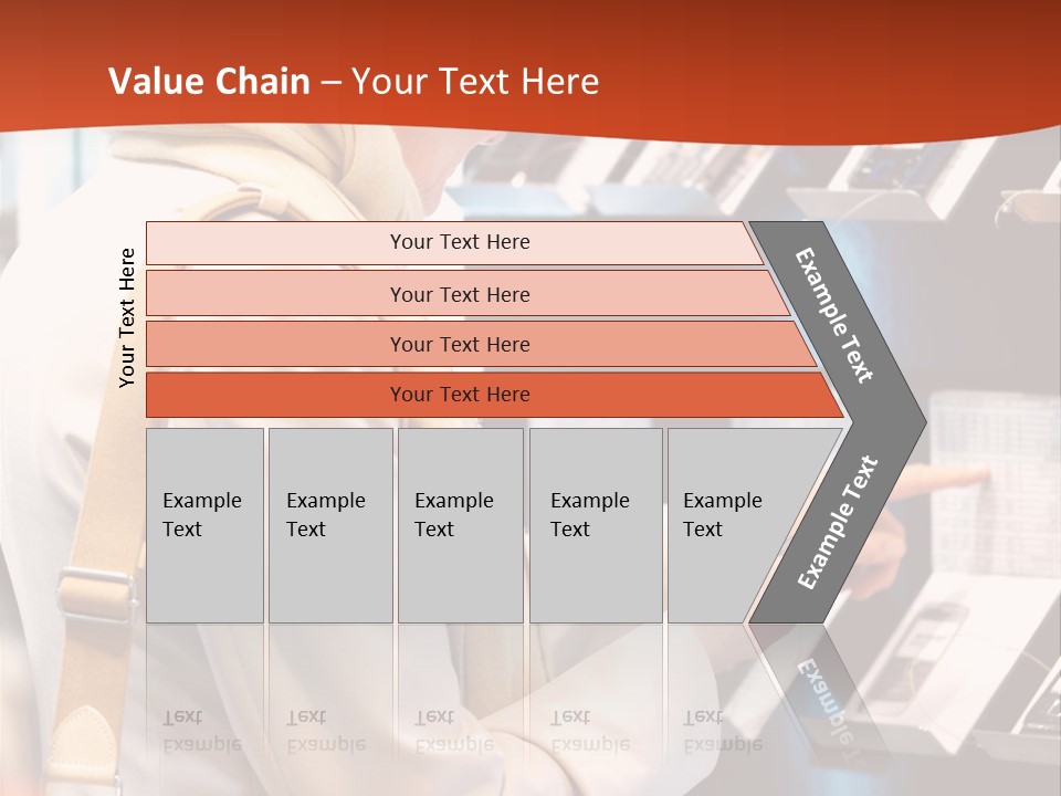 Red White Equestrian PowerPoint Template