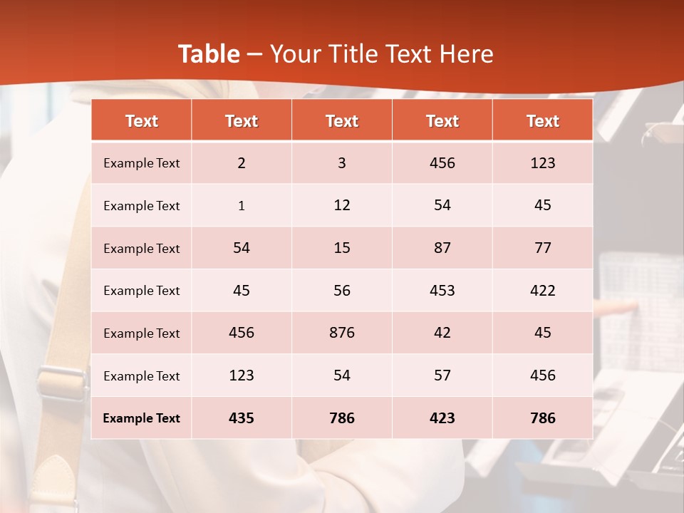 Red White Equestrian PowerPoint Template