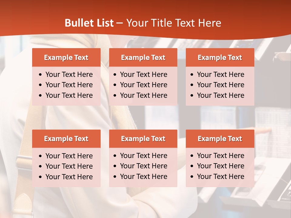 Red White Equestrian PowerPoint Template