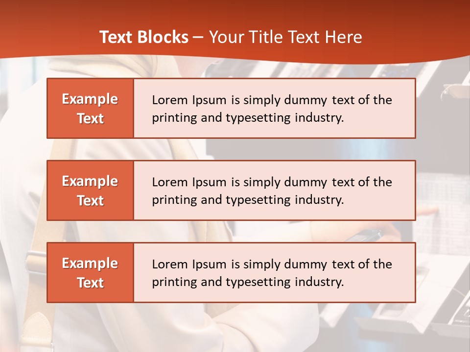 Red White Equestrian PowerPoint Template