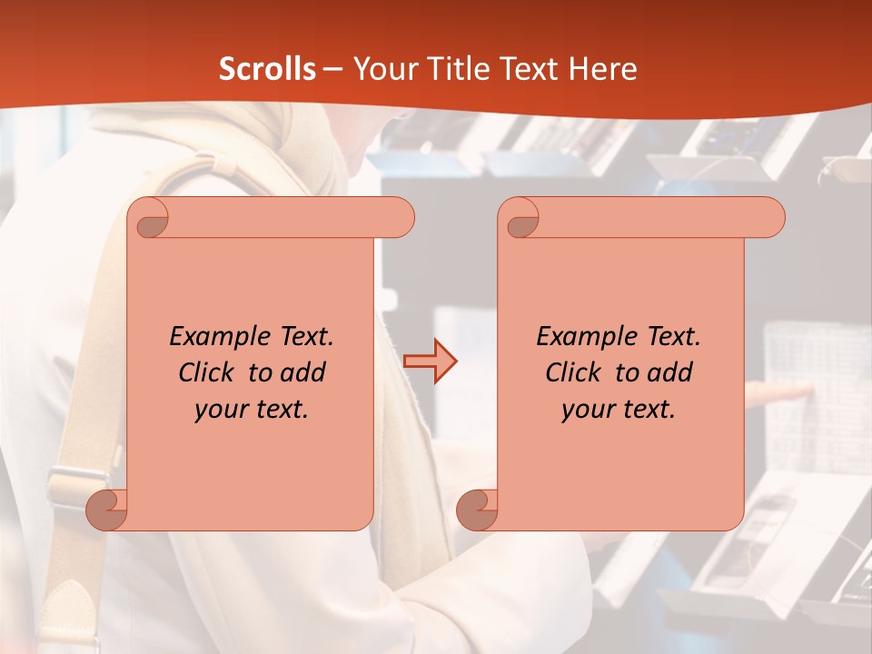 Red White Equestrian PowerPoint Template