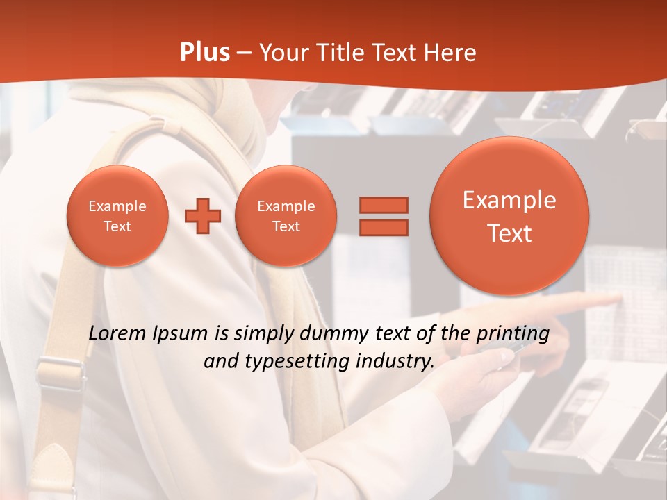 Red White Equestrian PowerPoint Template