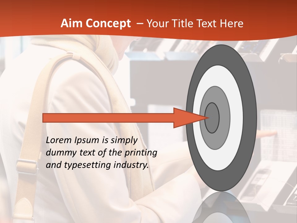 Red White Equestrian PowerPoint Template