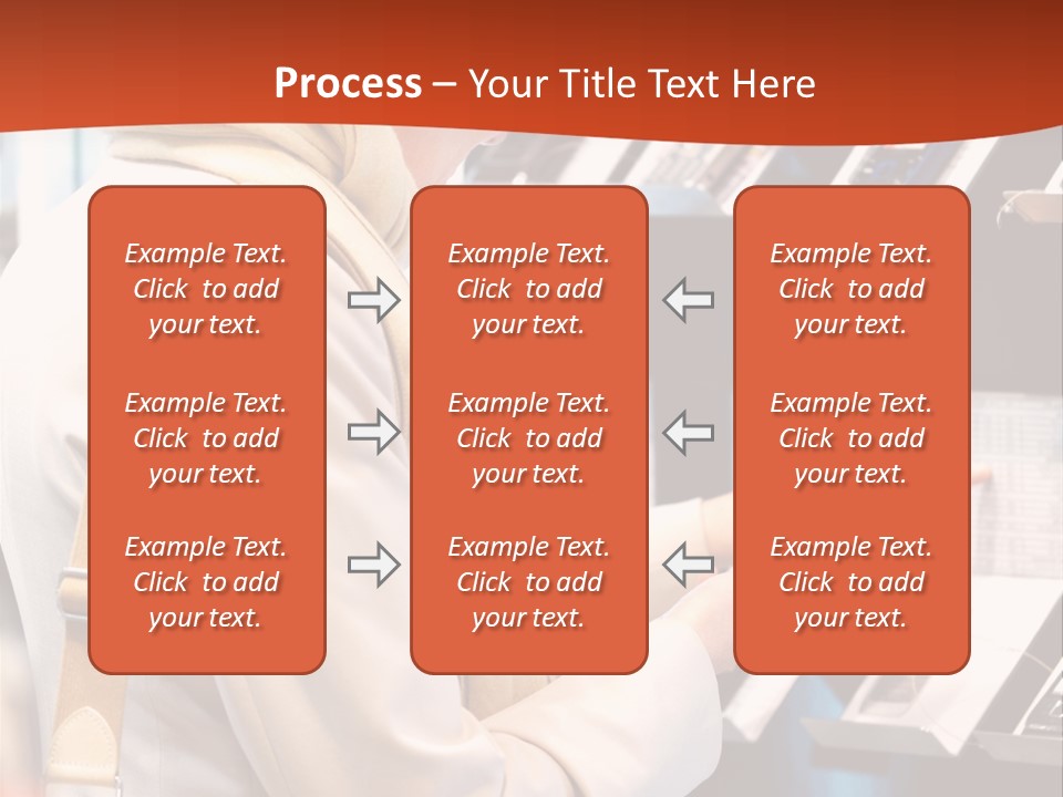 Red White Equestrian PowerPoint Template