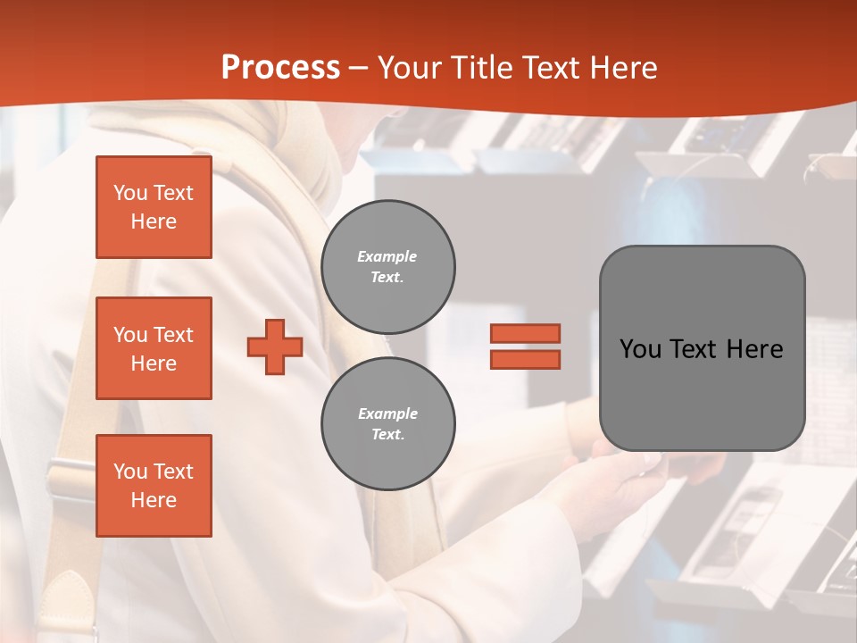 Red White Equestrian PowerPoint Template