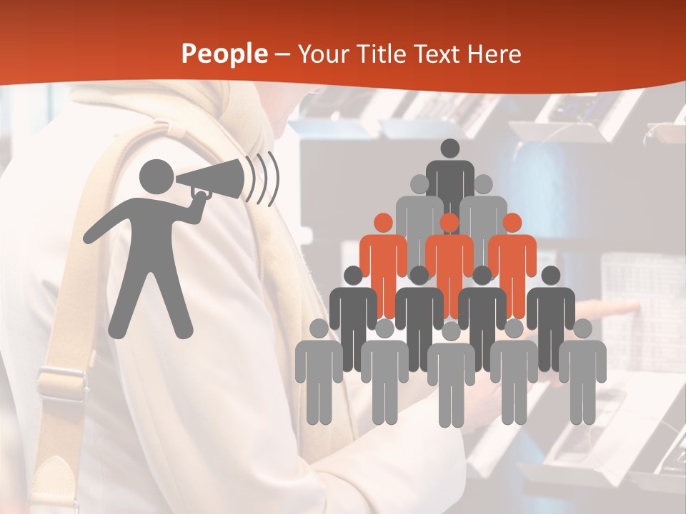 Red White Equestrian PowerPoint Template