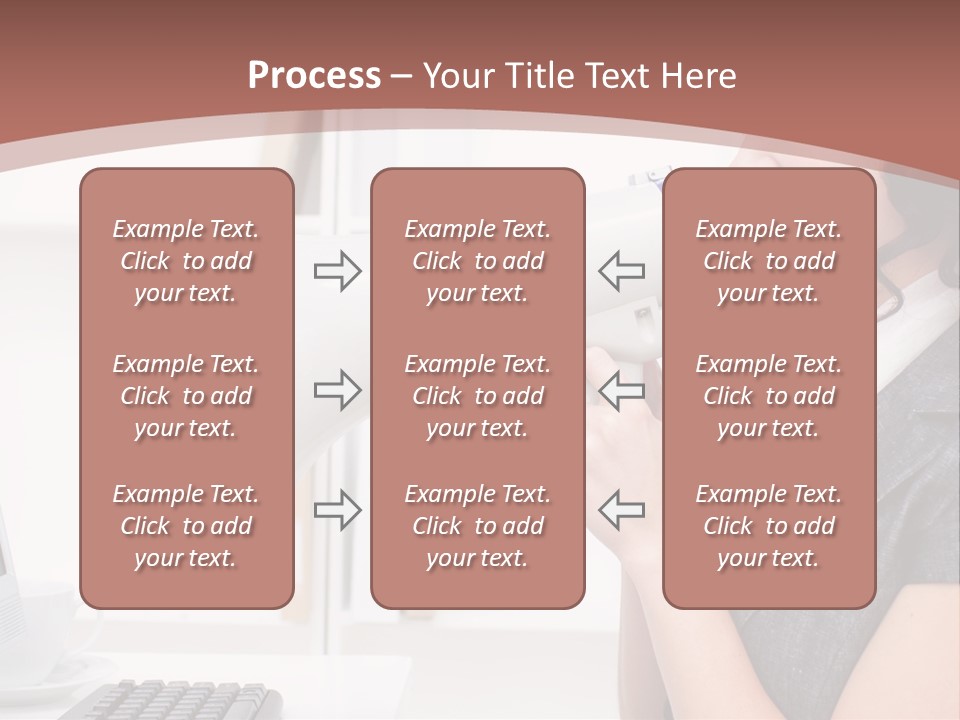 Woman Noise Message PowerPoint Template