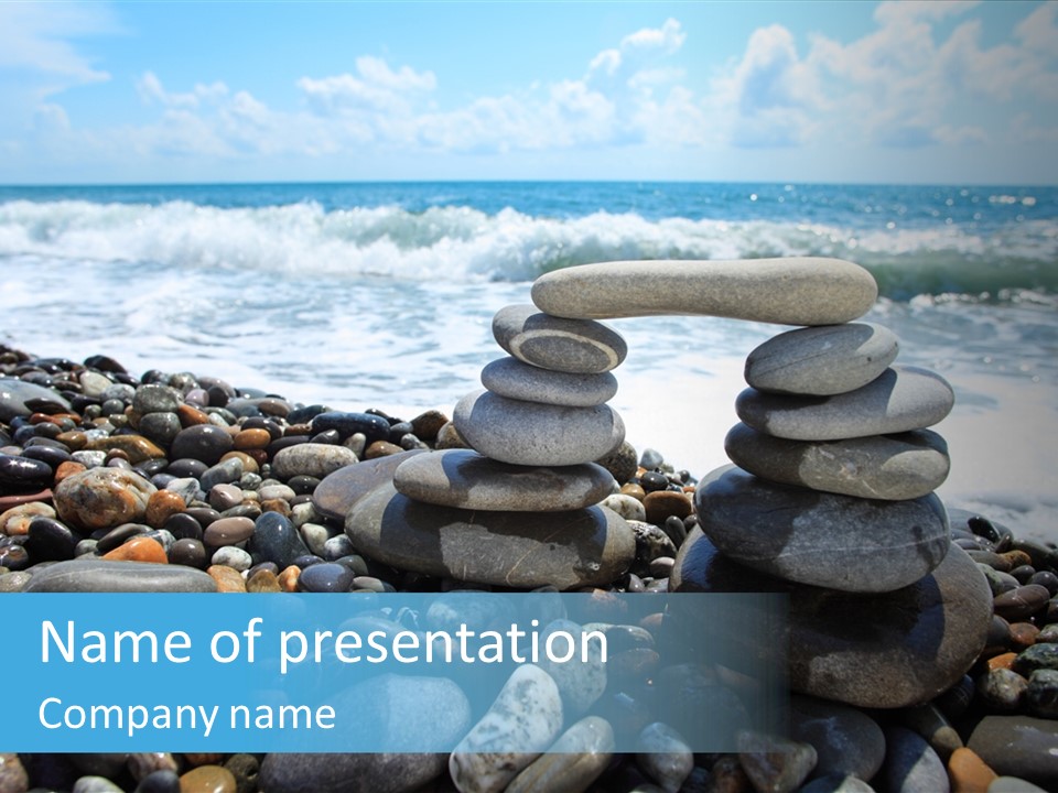 Simplicity Water Natural PowerPoint Template