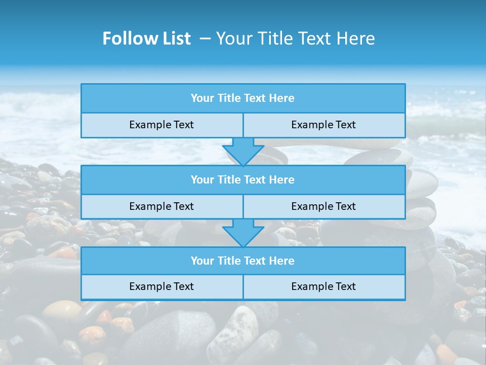 Simplicity Water Natural PowerPoint Template