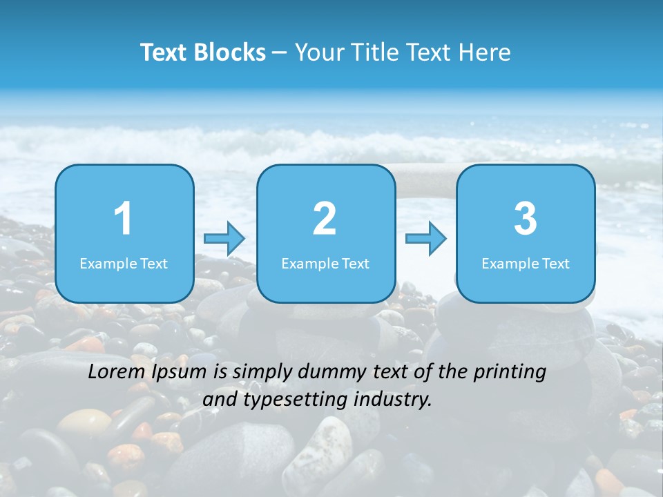 Simplicity Water Natural PowerPoint Template