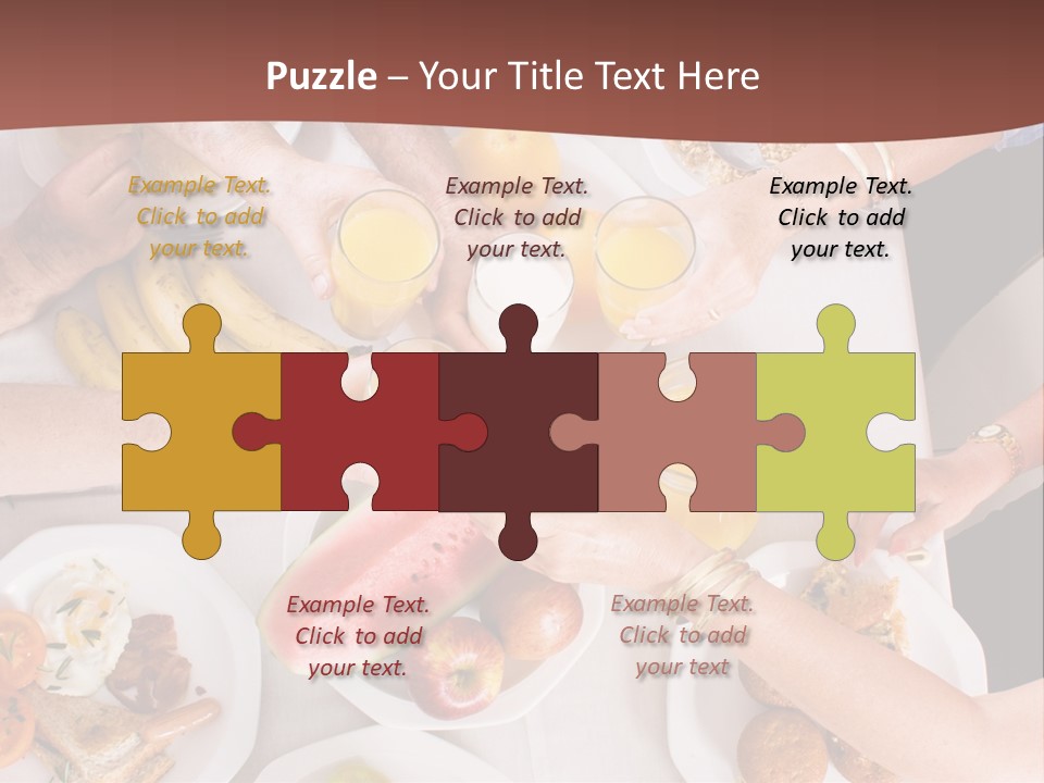 Together Senior Sausage PowerPoint Template