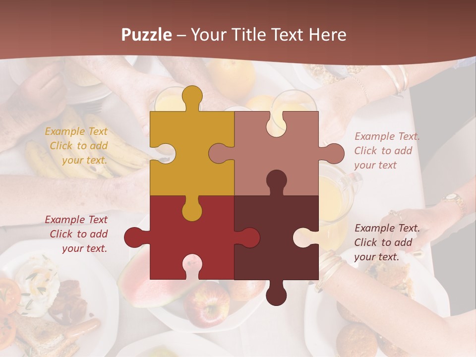 Together Senior Sausage PowerPoint Template