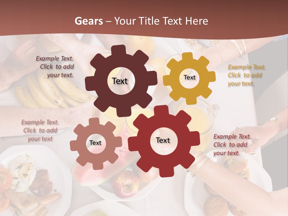 Together Senior Sausage PowerPoint Template