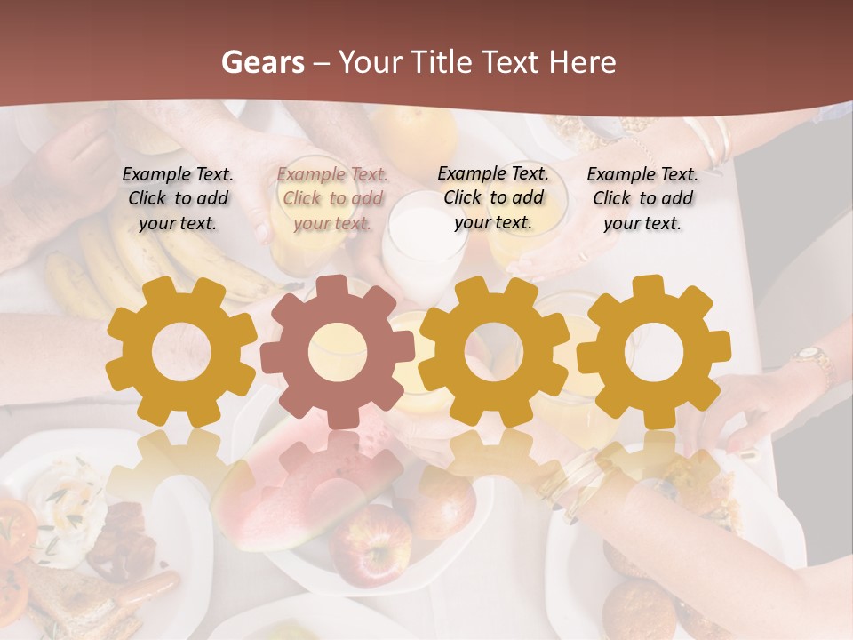 Together Senior Sausage PowerPoint Template