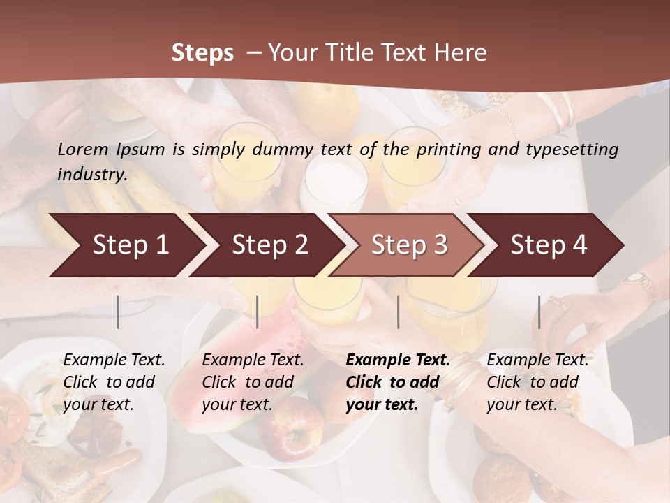 Together Senior Sausage PowerPoint Template