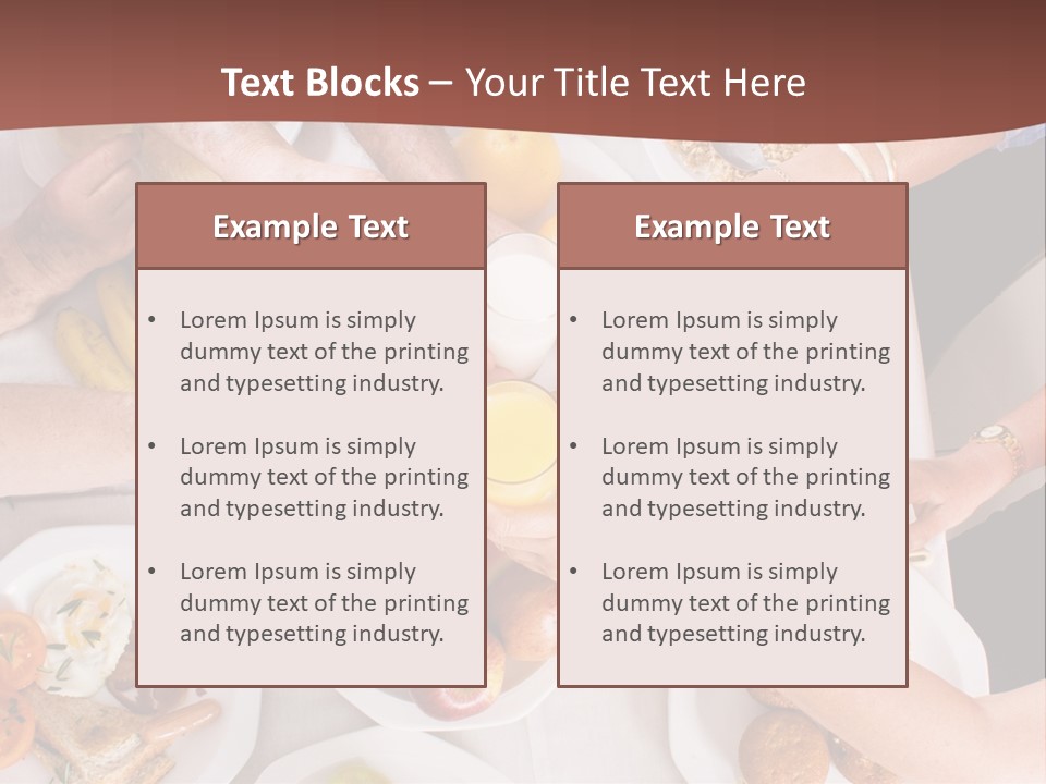 Together Senior Sausage PowerPoint Template