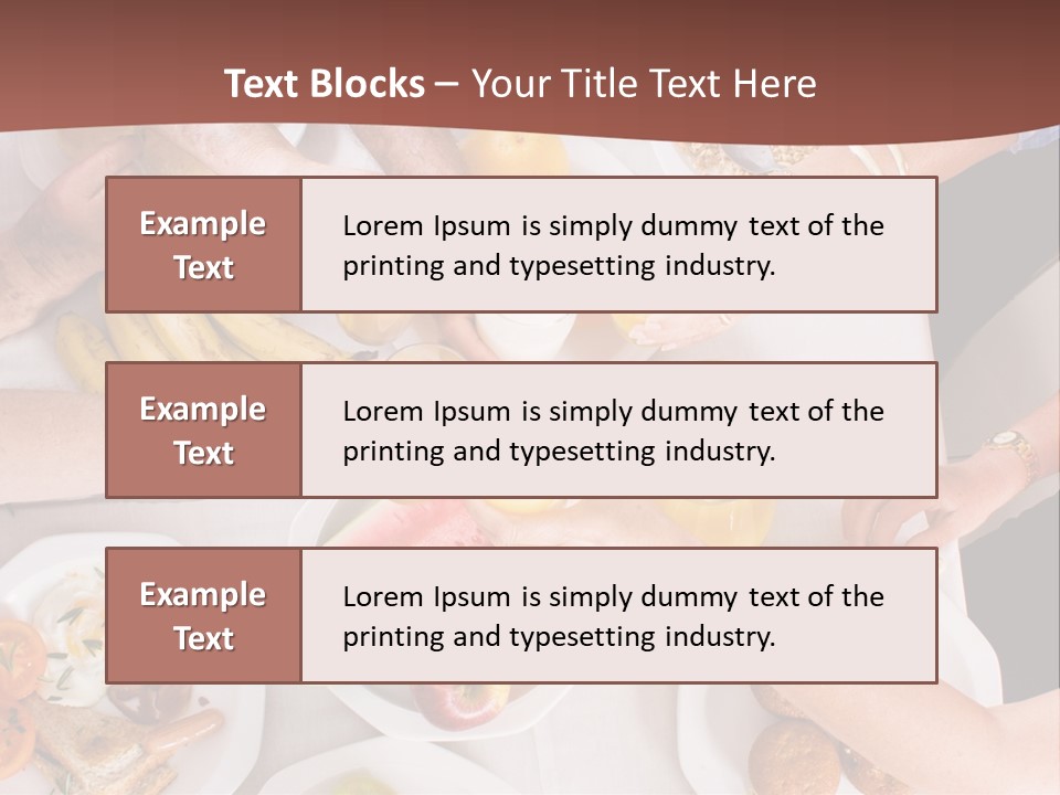 Together Senior Sausage PowerPoint Template