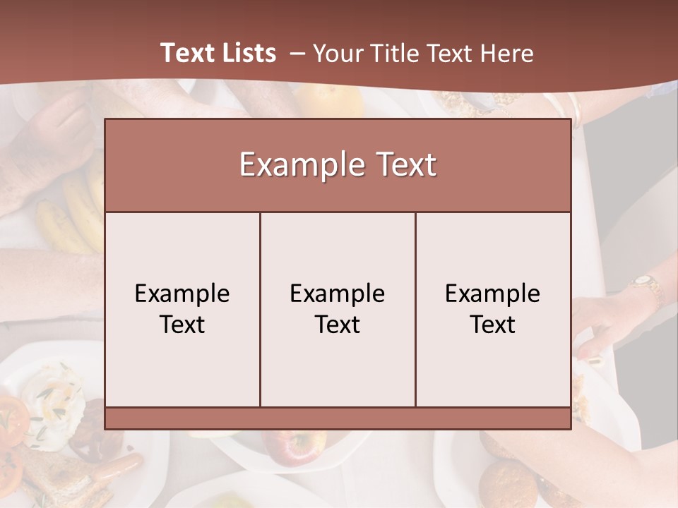Together Senior Sausage PowerPoint Template