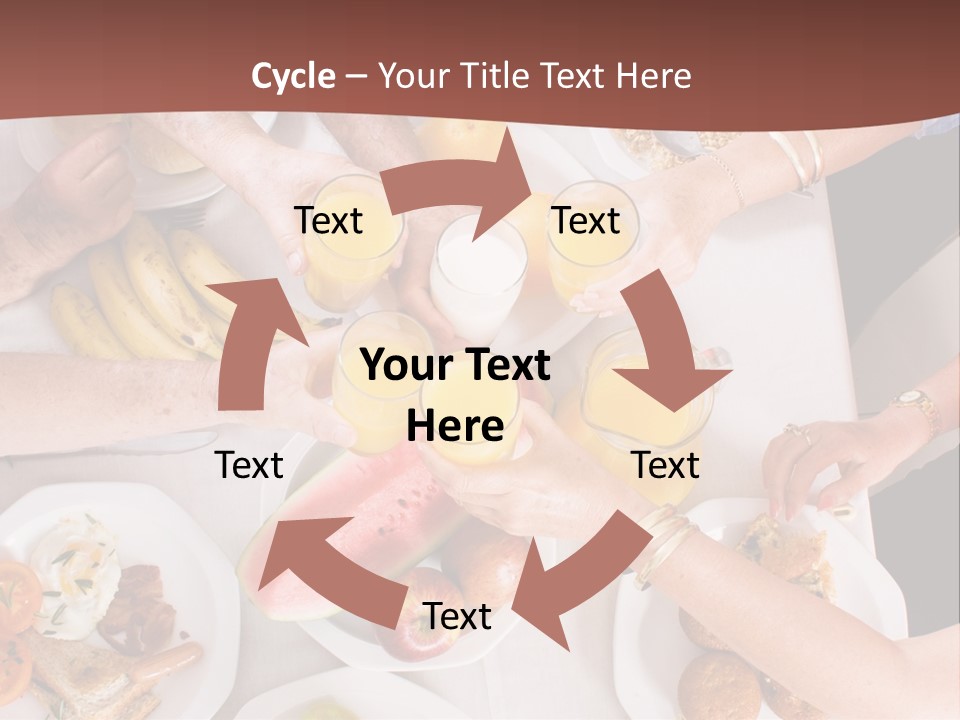 Together Senior Sausage PowerPoint Template