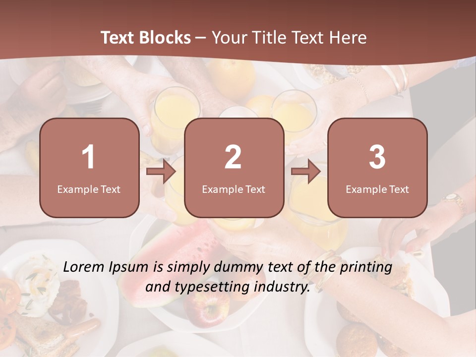 Together Senior Sausage PowerPoint Template