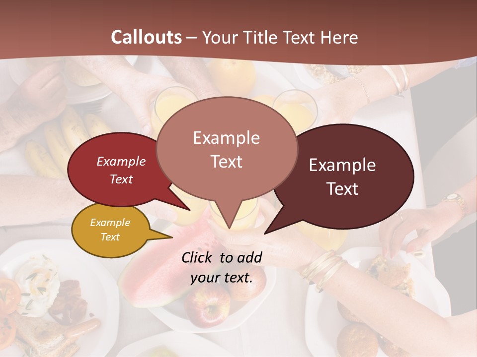 Together Senior Sausage PowerPoint Template