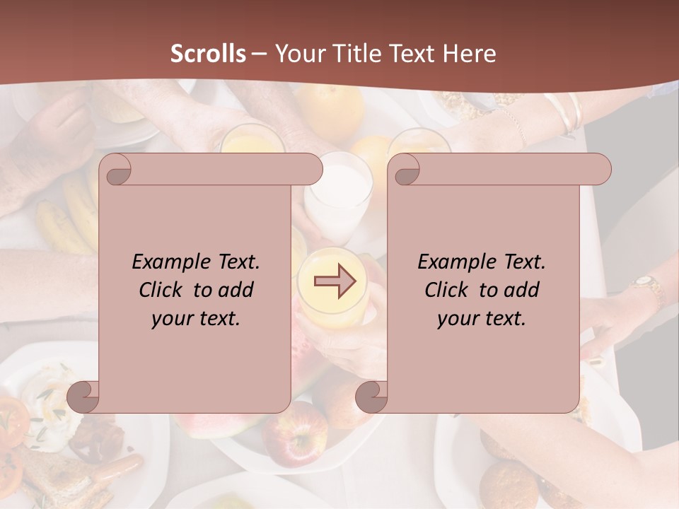 Together Senior Sausage PowerPoint Template