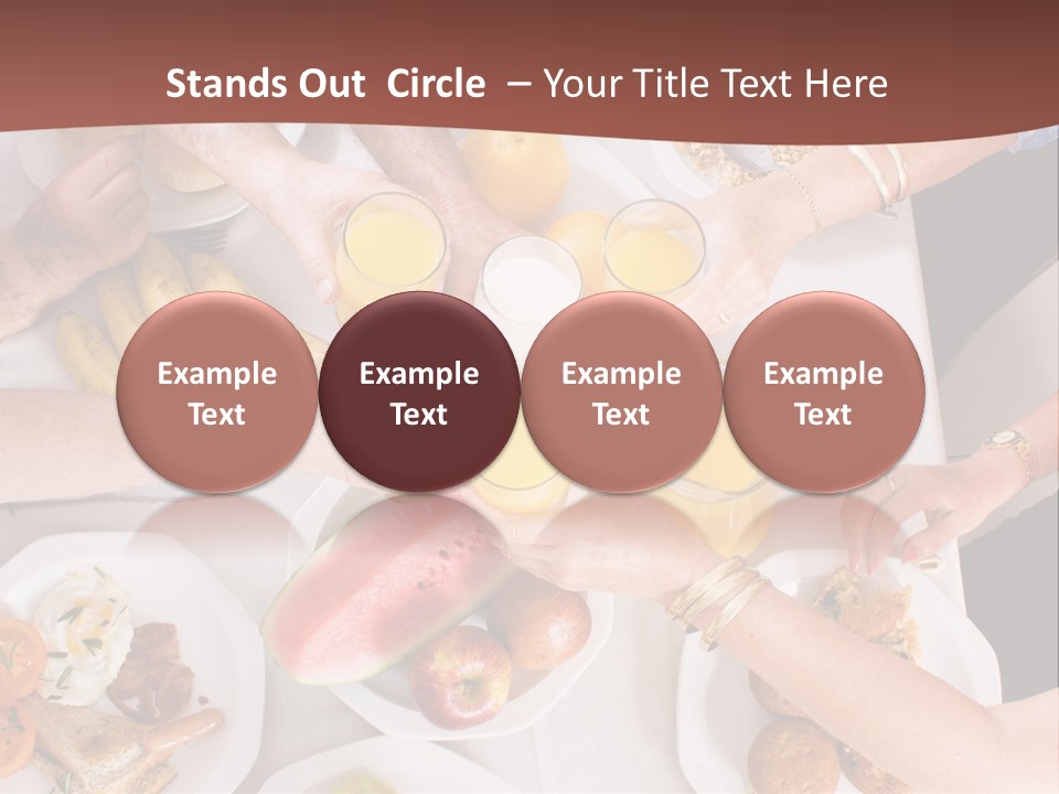 Together Senior Sausage PowerPoint Template
