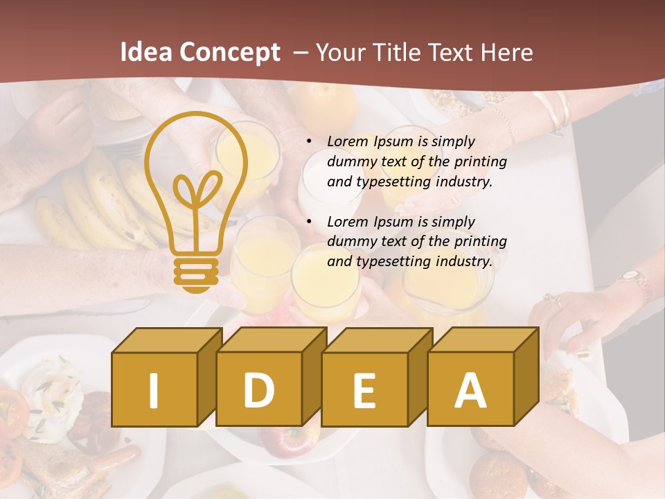 Together Senior Sausage PowerPoint Template