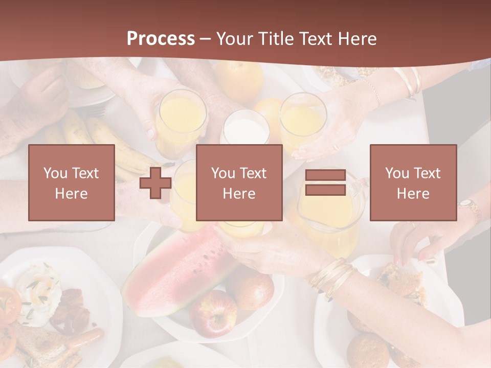 Together Senior Sausage PowerPoint Template