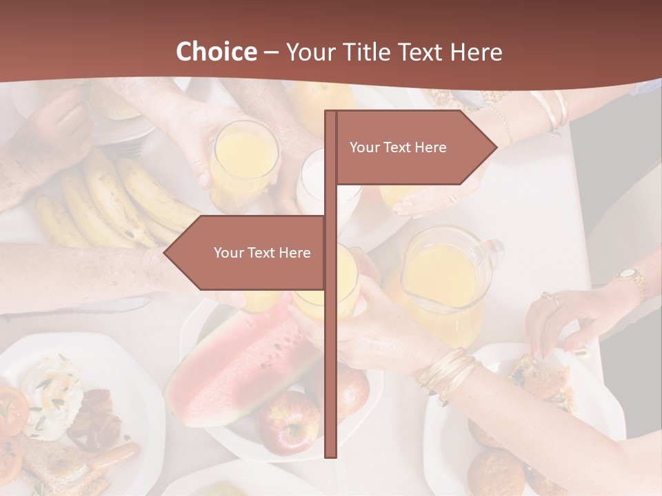 Together Senior Sausage PowerPoint Template