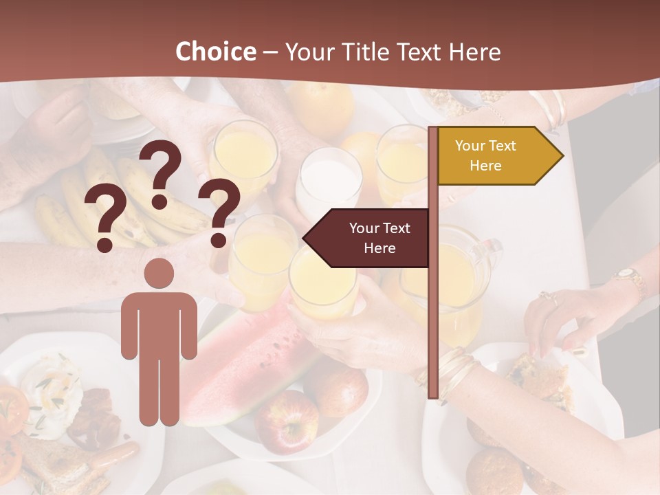 Together Senior Sausage PowerPoint Template