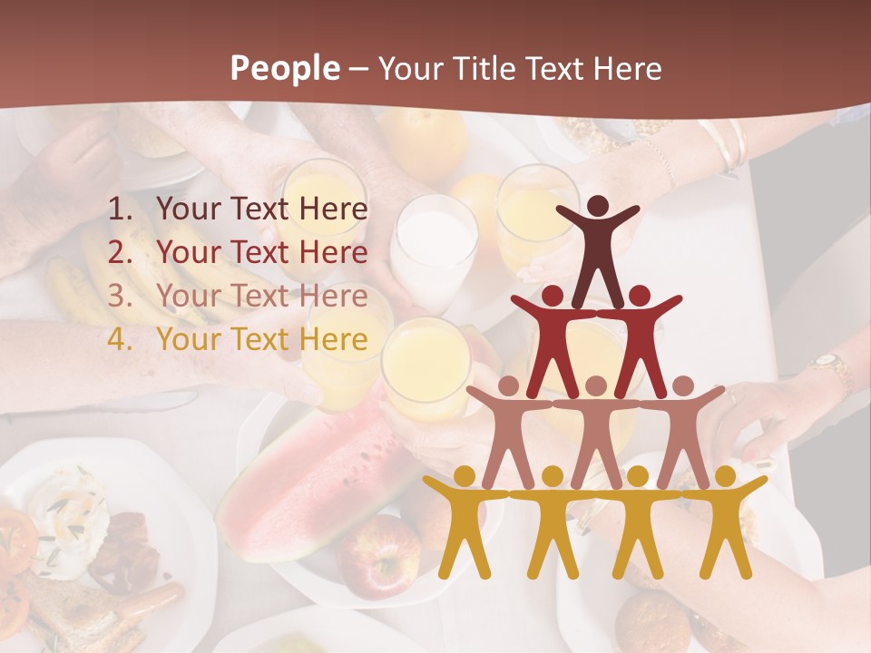 Together Senior Sausage PowerPoint Template