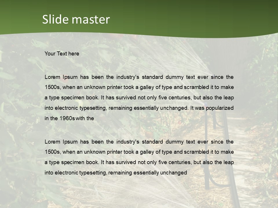 Glasshouse Scandinavian Swedish PowerPoint Template